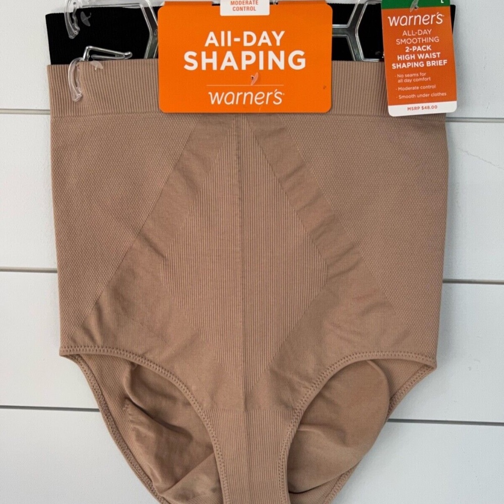 Warner s All-Day Shaping Briefs Panties L
